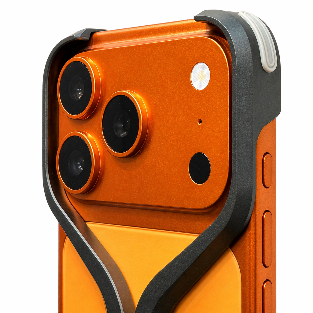Armor Cross Metal Case for iPhone 17 Pro Max