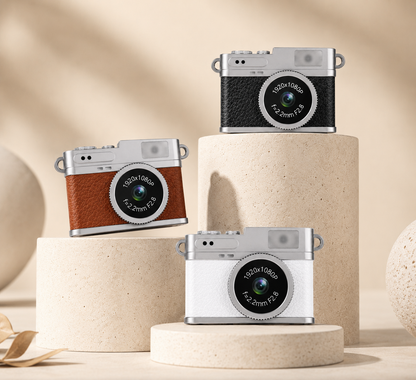 Nano Retro Mini Keychain Camera