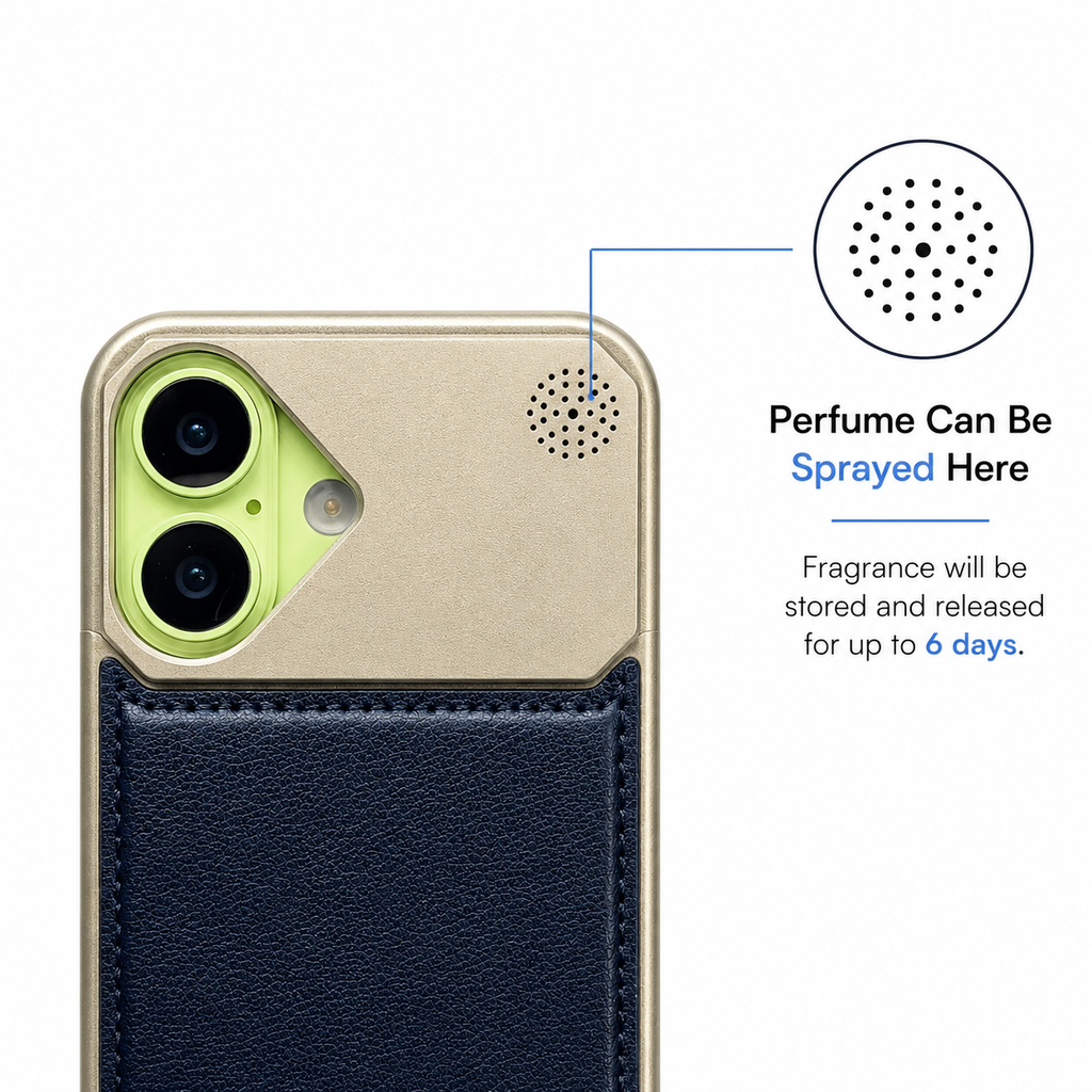 Aro Magnet Perfume Case for iPhone 17