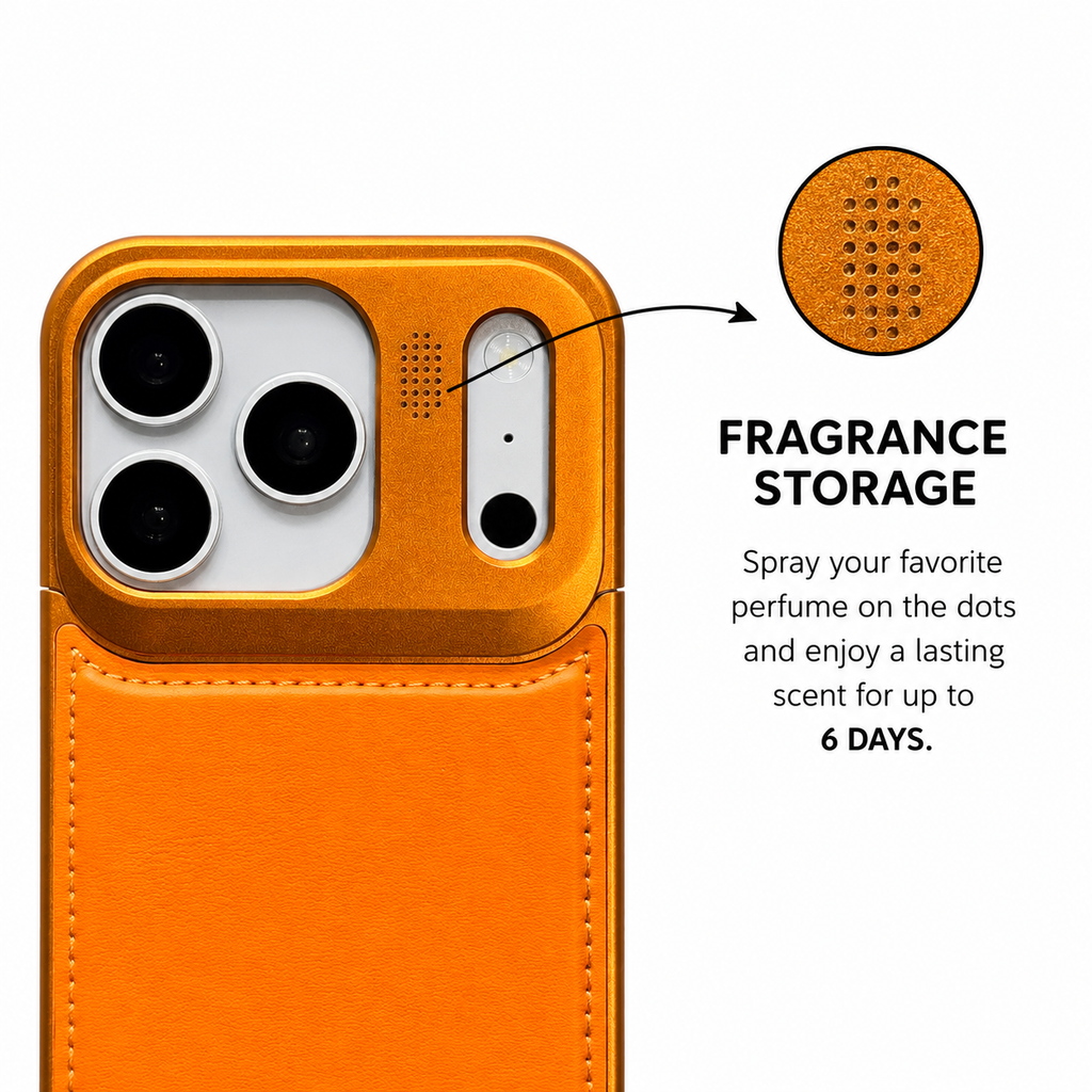Aro Magnet Perfume Case for iPhone 17 pro max