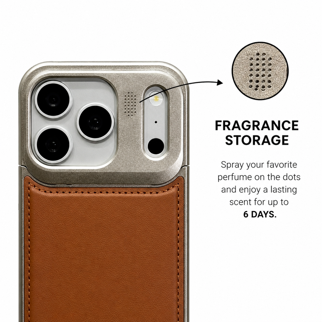 Aro Magnet Perfume Case for iPhone 17 pro max