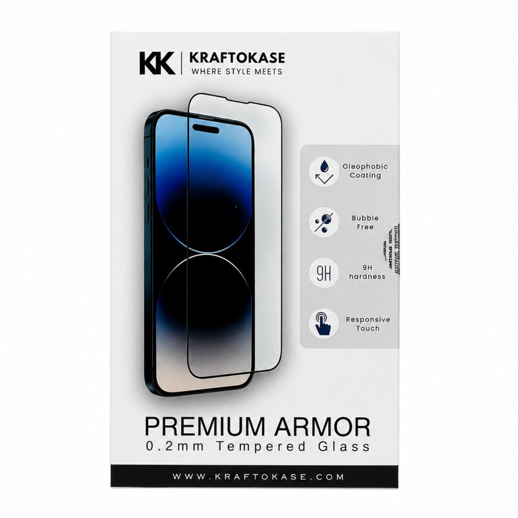 Premium Armor Tempered Glass for iPhones
