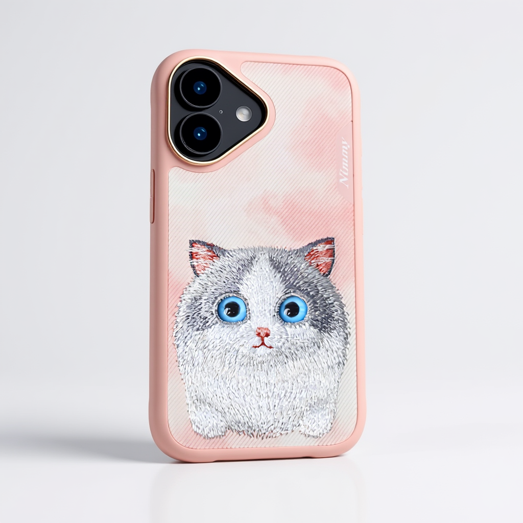 Blushy Meow — Phone Case
